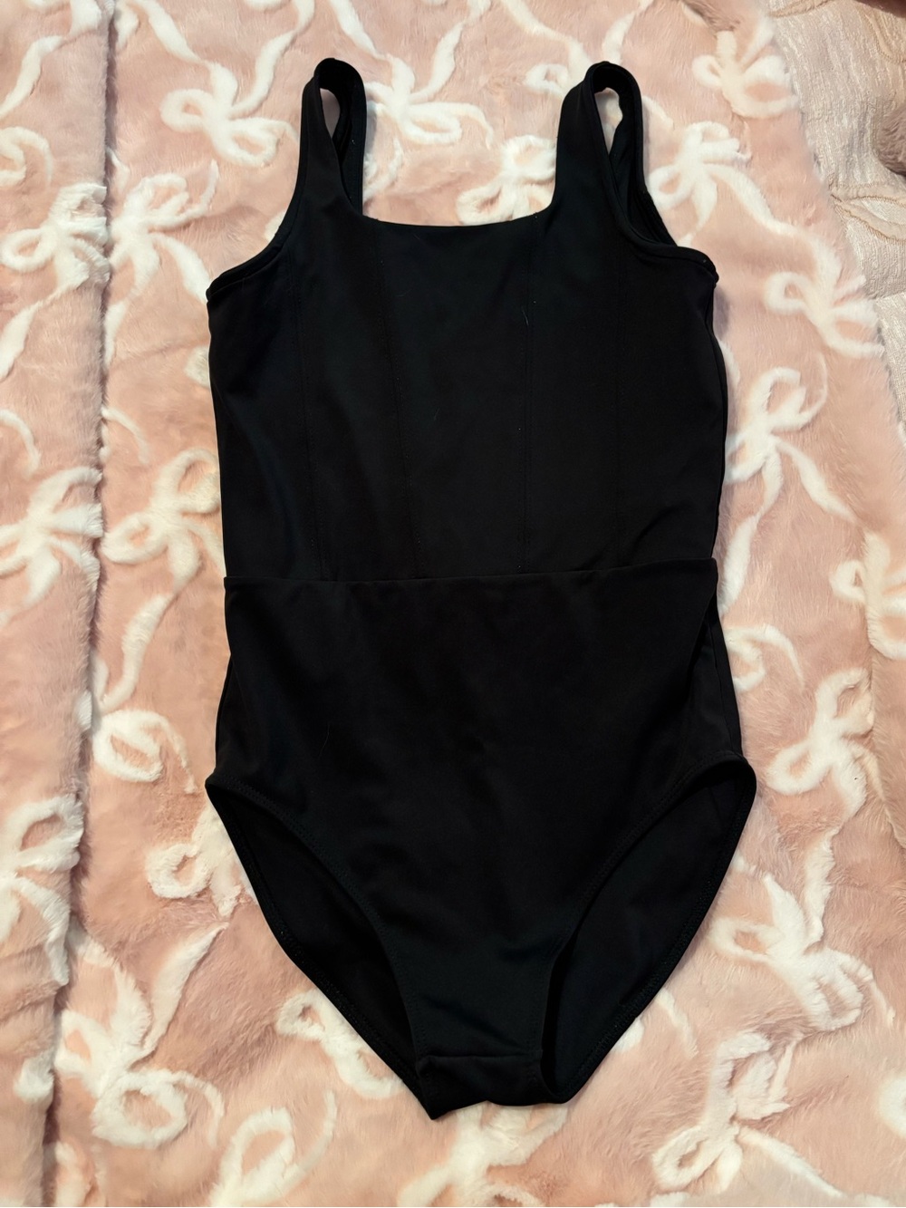 Black Women's Scoop Neck leotard Tiger Friday